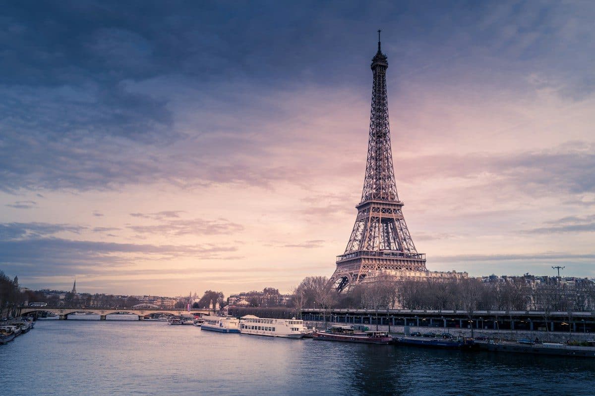 The Eiffel Tower in Paris